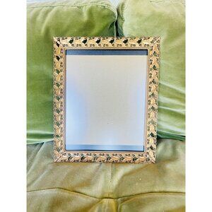 Vintage Ornate Gold Leaf Metal Picture Frame 8x10